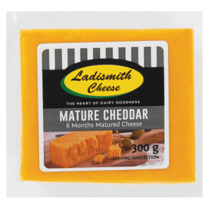 Ladismith Mature Cheddar Cheese Pack 300g