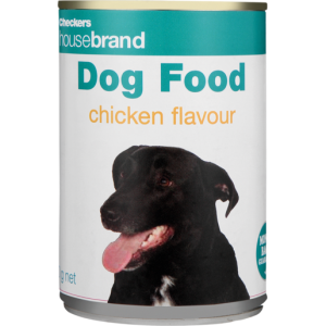 Checkers Housebrand Chicken Dog Food Can 425g