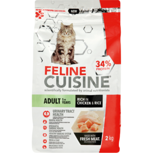 Feline Cuisine Dry Adult Chicken & Rice Cat Food 2kg