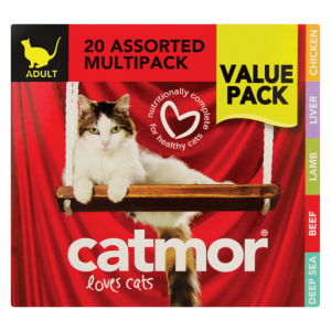 Catmor Assorted Cat Food Pack 20 x 85g