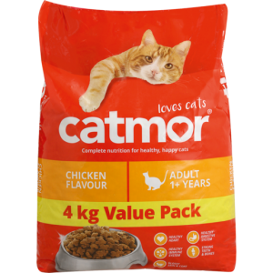 Catmor Chicken Flavoured Adult Cat Food 4kg