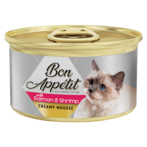 Bon Appetit Classic Salmon & Shrimp Cat Food 85g