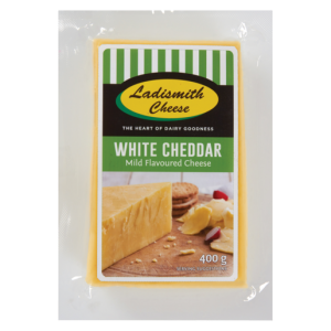 Ladismith White Cheddar Cheese Pack 400g