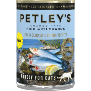 Petley's Rich In Pilchards Cat Food Can 375g