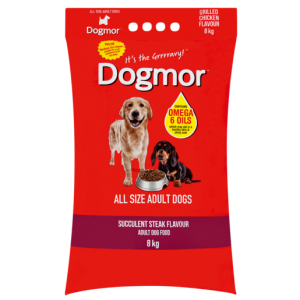 Dogmor Succulent Steak Flavoured Adult Dog Food 8kg