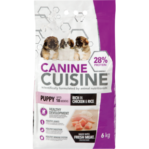 Canine Cuisine Chicken & Rice Puppy Food 6kg