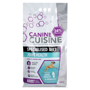 Canine Cuisine Specialised Diet Joint Health Adult Chicken & Rice Flavoured Dog Food 5.5kg