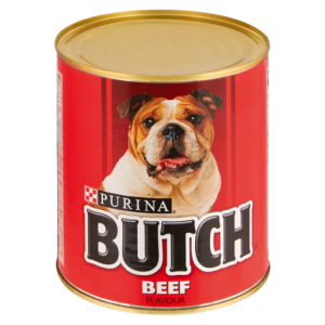 Butch Beef Flavoured Dog Food Can 820g