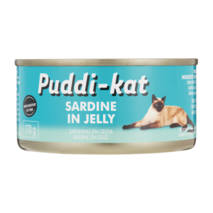 Puddi-Kat Sardine In Jelly Cat Food Can 400g