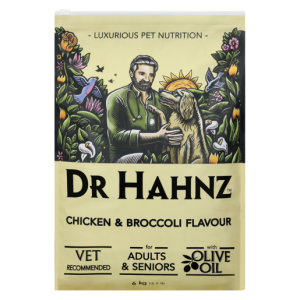 Dr Hahnz Chicken & Broccoli Flavoured Dog Food 6kg