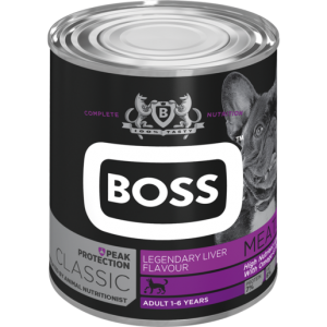 Boss Legendary Liver Flavoured Dog Food Can 820g