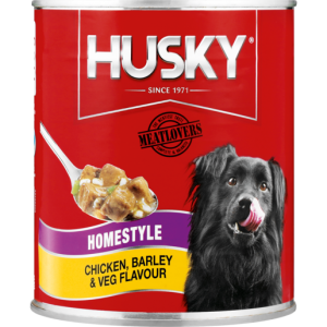 Husky Homestyle Chicken, Barley & Vegetable Dog Food 775g