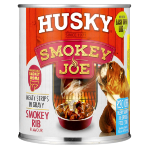 Husky Smokey Joe Smokey Rib Flavoured Dog Food 775g