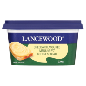 Lancewood Cheddar Flavoured Medium Fat Cheese Spread 230g