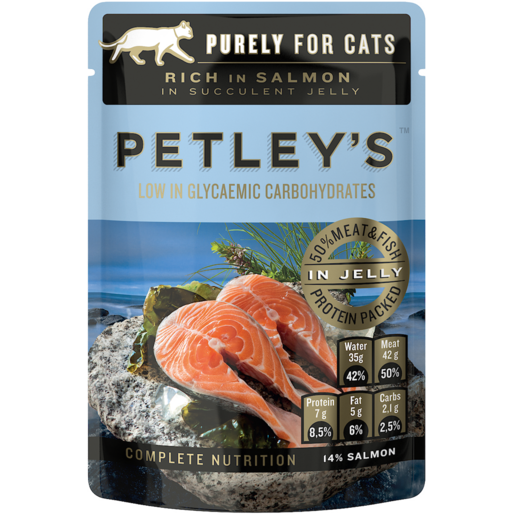 Petley's Salmon Cat Food 85g