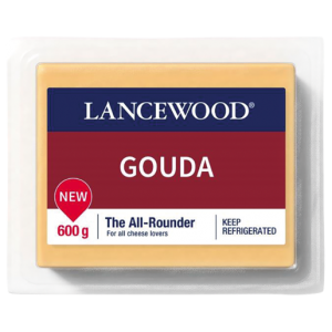 Lancewood Gouda Cheese Pack 600g