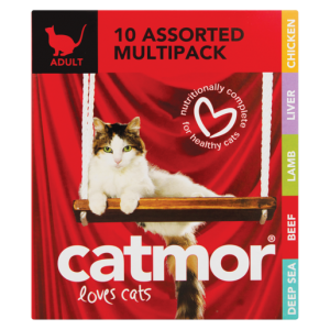 Catmor Assorted Cat Food Multipack 10 Pack