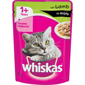 Whiskas Lamb In Gravy Cat Food 85g