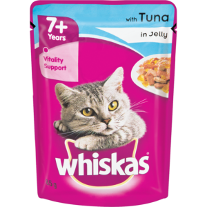 Whiskas Senior Tuna In Jelly Cat Food 85g