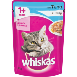 Whiskas Tuna In Jelly Cat Food 85g