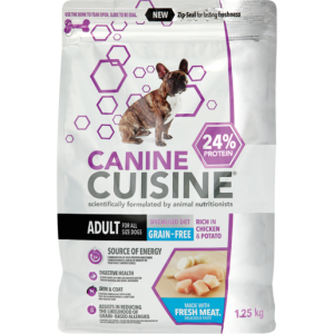 Canine Cuisine Rich In Chicken & Potato Flavoured Adult Dog Food 1.25kg