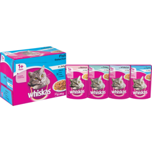 Whiskas Fish Selection In Jelly 12 x 85g