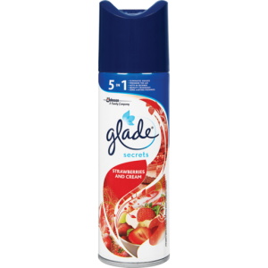 Glade Secrets Strawberries & Cream Aerosol Air Freshener 180ml