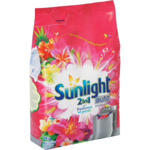 Sunlight 2 In 1 Auto Pardise Sensation Washing Powder 2kg