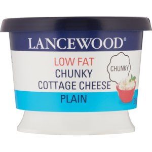 Lancewood Plain Low Fat Chucky Cottage Cheese 250g