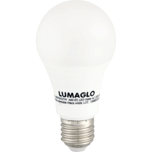 Lumaglo Warm White E27 LED Globe A60 9w