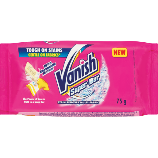 Vanish Super Bar Stain Remover 75g