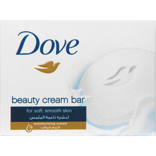 Dove White Beauty Cream Bar Soap 100g