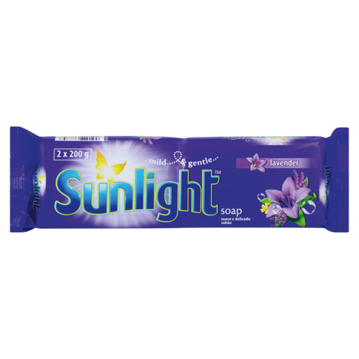 Sunlight Lavender Laundry Soap 2 x 200ml