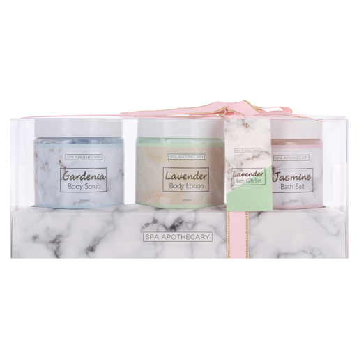 Spa Apothecary Bath Set 3 Piece