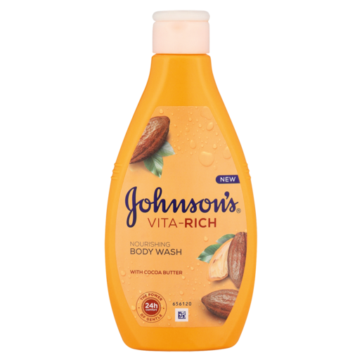 Johnson's Vita-Rich Nourishing Body Wash With Cocoa Butter 250ml