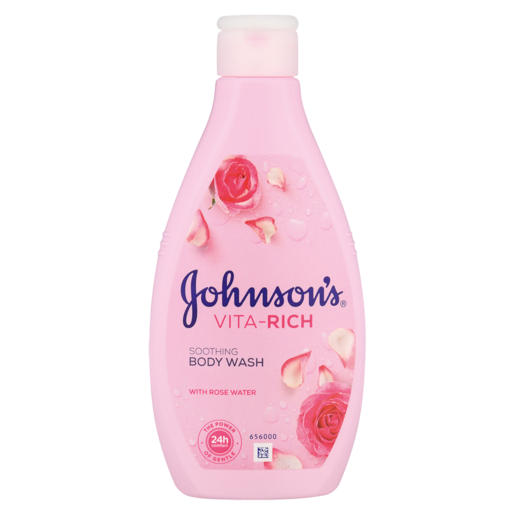 Johnson's Vita-Rich Soothing Body Wash With Rose Water 250ml