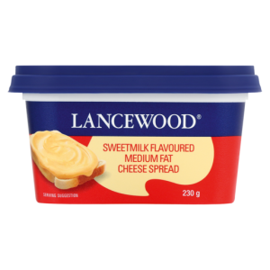 Lancewood Sweetmilk Flavoured Medium Fat Cheese Spread 230g