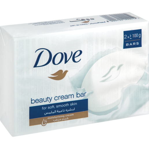 Dove Beauty Cream Bath Soap 2 x 100g