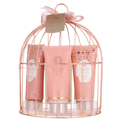 Birdcage Bath Gift Set 4 Piece