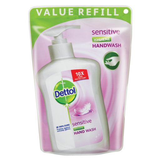 Dettol Sensitive Hygiene Liquid Handwash Refill 200ml