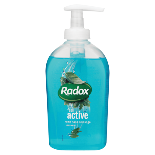 Radox Feel Active With Basil & Sage Handwash 300ml