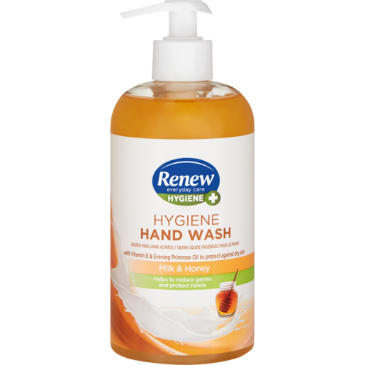 Renew Milk & Honey Liquid Hand Wash 500ml