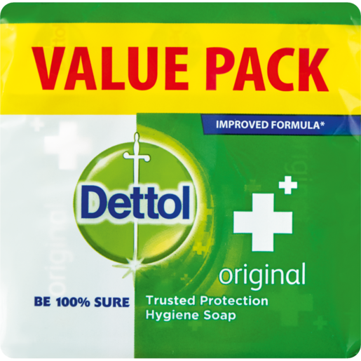 Dettol Original Bath Soap Value Pack 3 x 150g