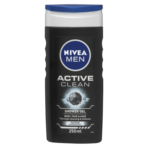 Nivea Men Active Clean Shower Gel 250ml