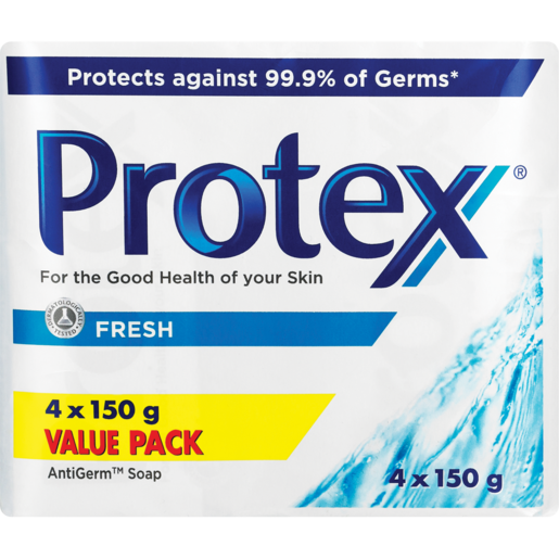 Protex Fresh Bath Soap Value Pack 4 x 150g