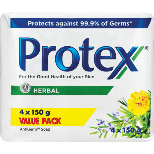 Protex Herbal Bath Soap Value Pack 4 x 150g