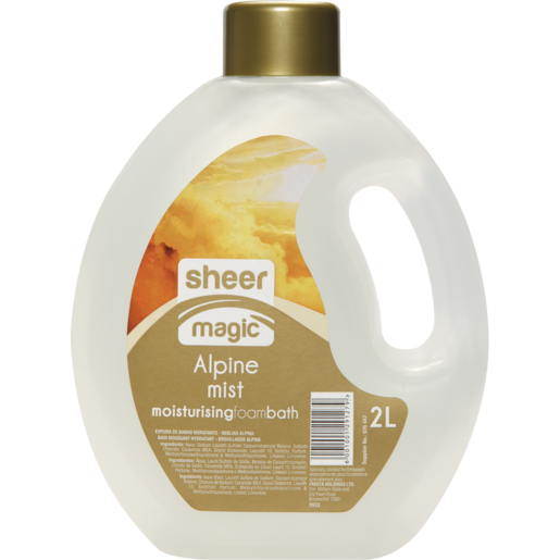 Sheer Magic Alpine Mist Moisurising Foam Bath 2L