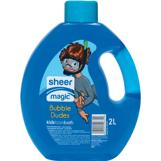 Sheer Magic Kidz Dudes Foam Bath 2L