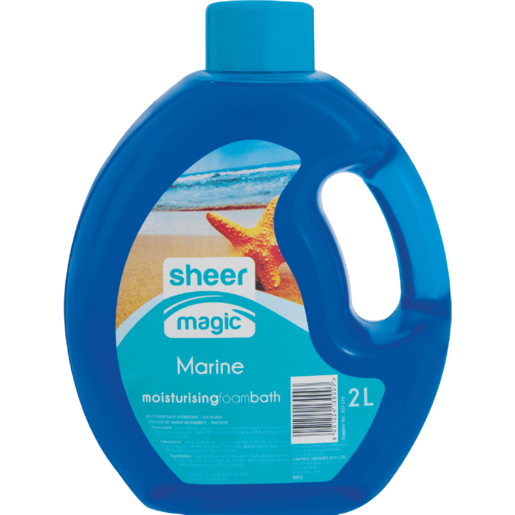 Sheer Magic Marine Moisturising Foam Bath 2L