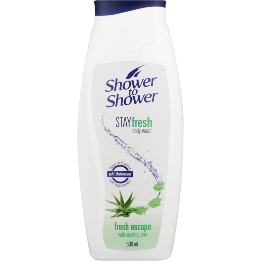 Shower To Shower Stay Fresh Fresh Escape Body Wash 500ml